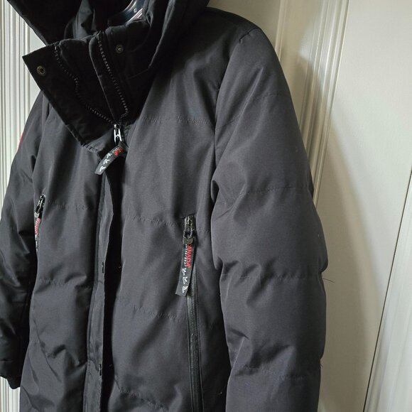 Canada Weathergear Black Hooded Parka - Picture 2 of 16